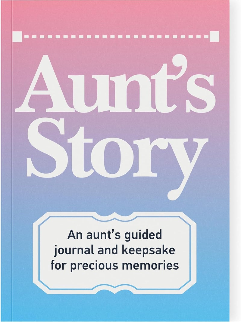 Coco & Lan Aunt's Story Journal: A Meaningful Keepsake for Aunt to Share Her Life Journey and Memories, Book Includes 250+ Prompt Questions, Sentimental Gifts Idea for Mother's Day, Birthday, Christmas - Image 1